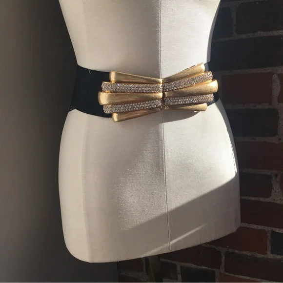 Zara | Accessories | Nwot Zara Gold Tone Bow Shaped Metal  display picture 1
